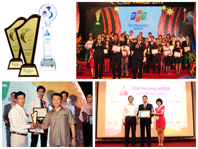 Các giải thưởng Dịch vụ điện tử FPT đã nhận được